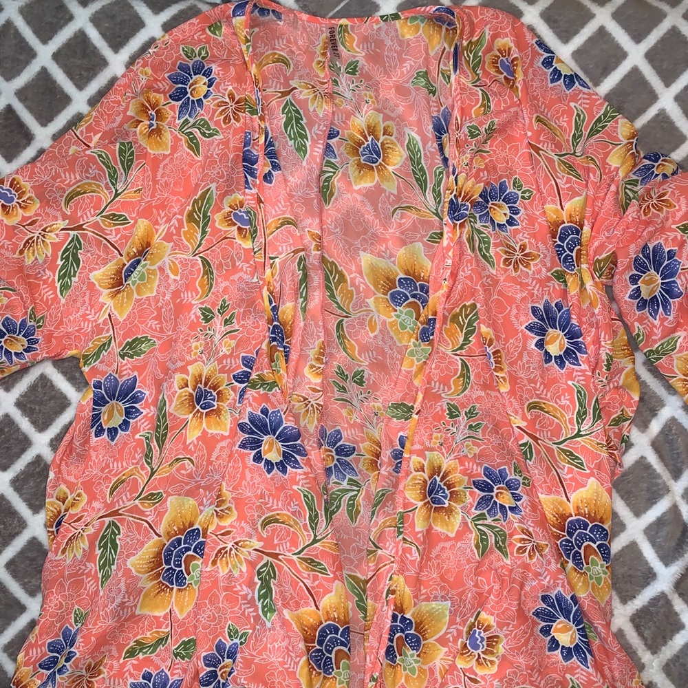 Forever 21 Swim Kimono